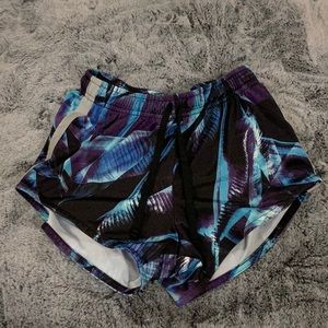 Zella Girl Reflective Side Stripe Shorts